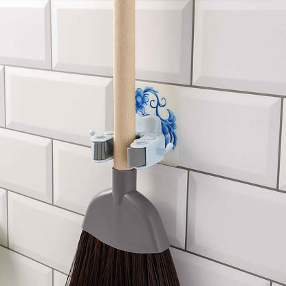 Wall Mounted Mop And Broom Holder Clip (1 Pc)