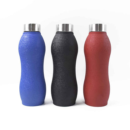 Stainless Steel Water Bottle (1000ml  Mix Colour  1 Pc  Crocodile)