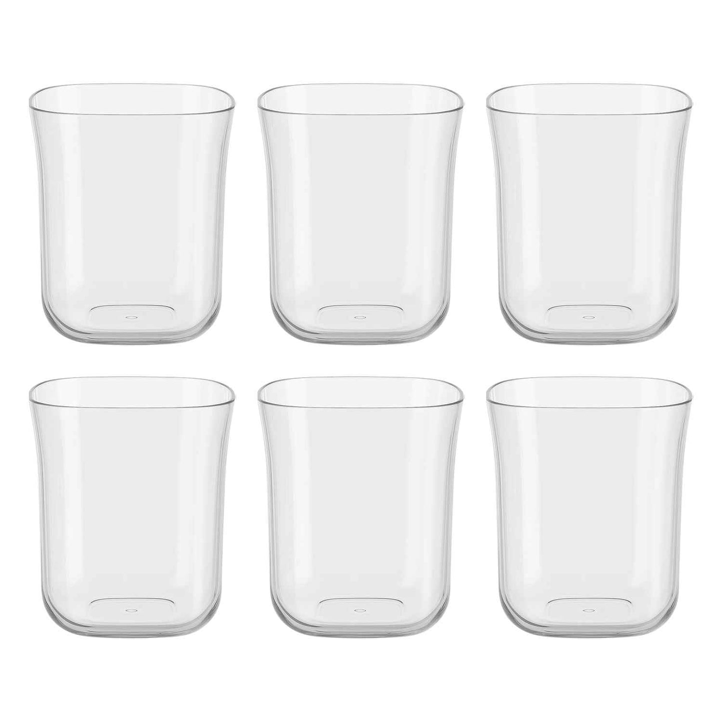 Supermom Plastic Mojito Glass 300ml Set Of 6 Pc
