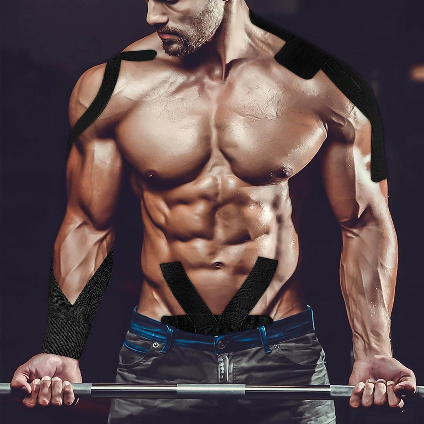 Kinesiology Tape For Physiotherapy Tape For Sports Injury Pain Relief (5 Cm X 5m  1 Pc) - Best Deals at BeSh Deals®