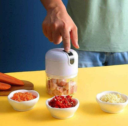 Mini Electric Meat/Garlic Chopper Portable Food Processor - Best Deals at BeSh Deals®