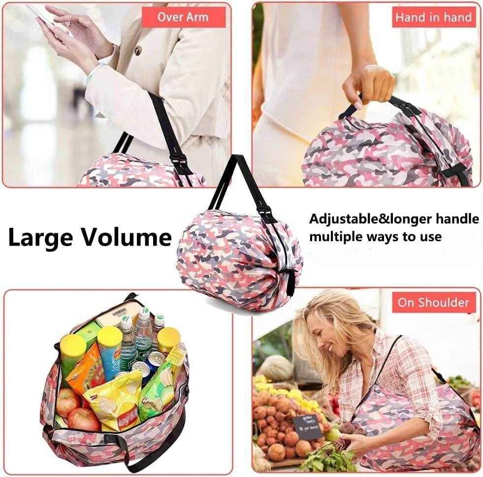 Two Pieces Foldable Shopping Bag - Best Deals at BeSh Deals®