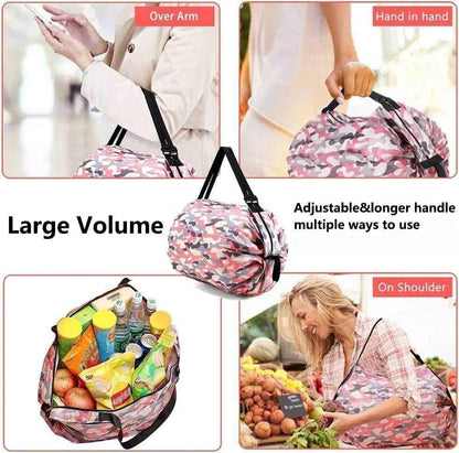 Two Pieces Foldable Shopping Bag - Best Deals at BeSh Deals®