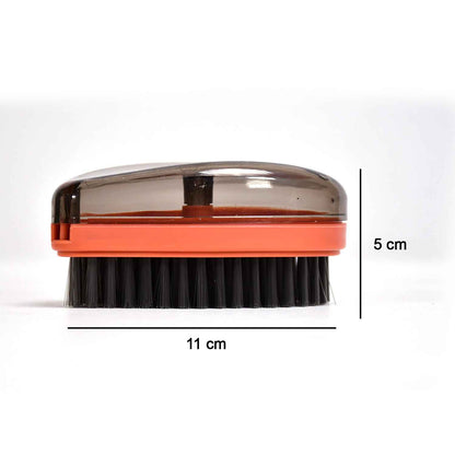 4030 Plastic Wet And Dry Brush For Home  (Multicolor 3 Units)
