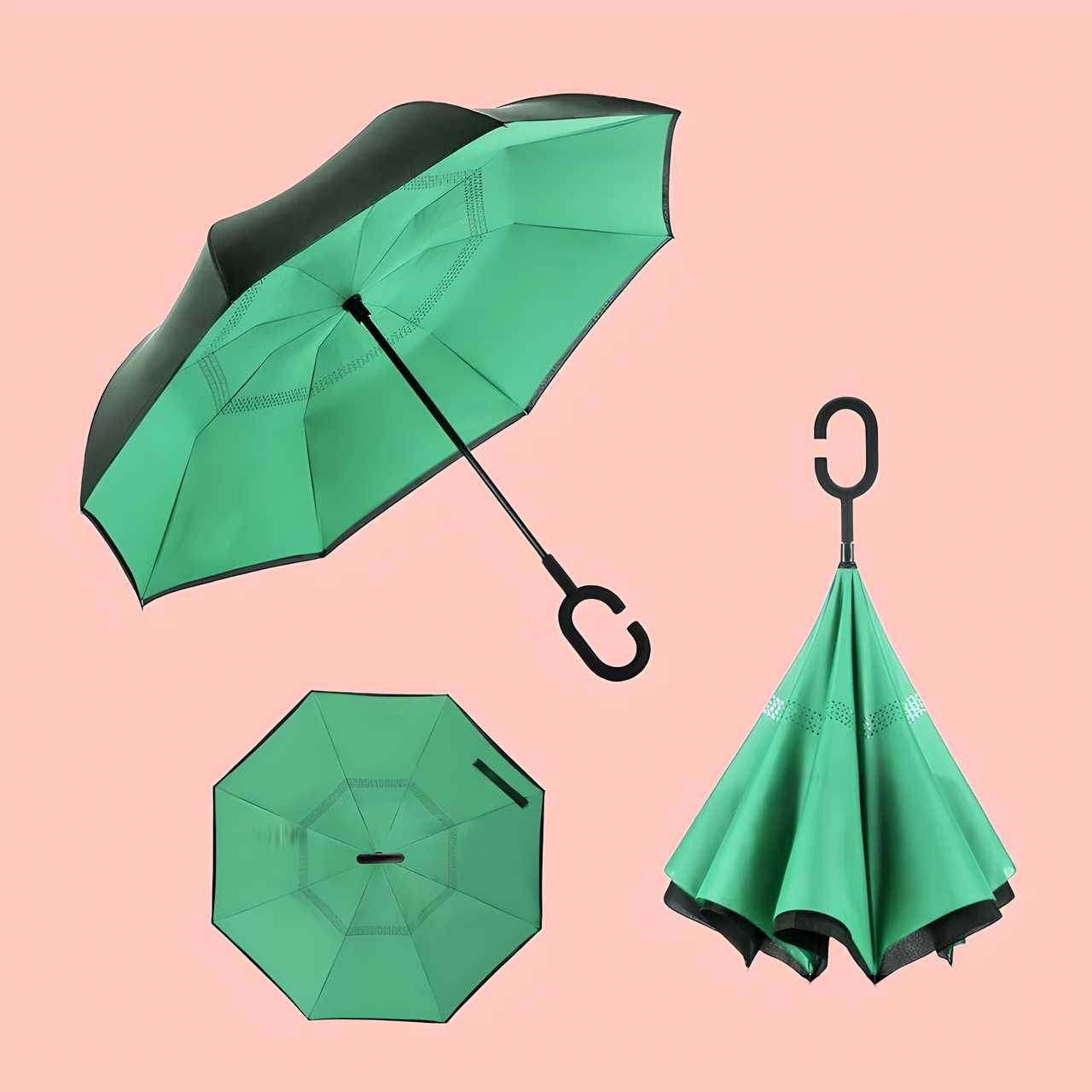 Double Layer Inverted Reversible Umbrella (Multicolor) - Best Deals at BeSh Deals®