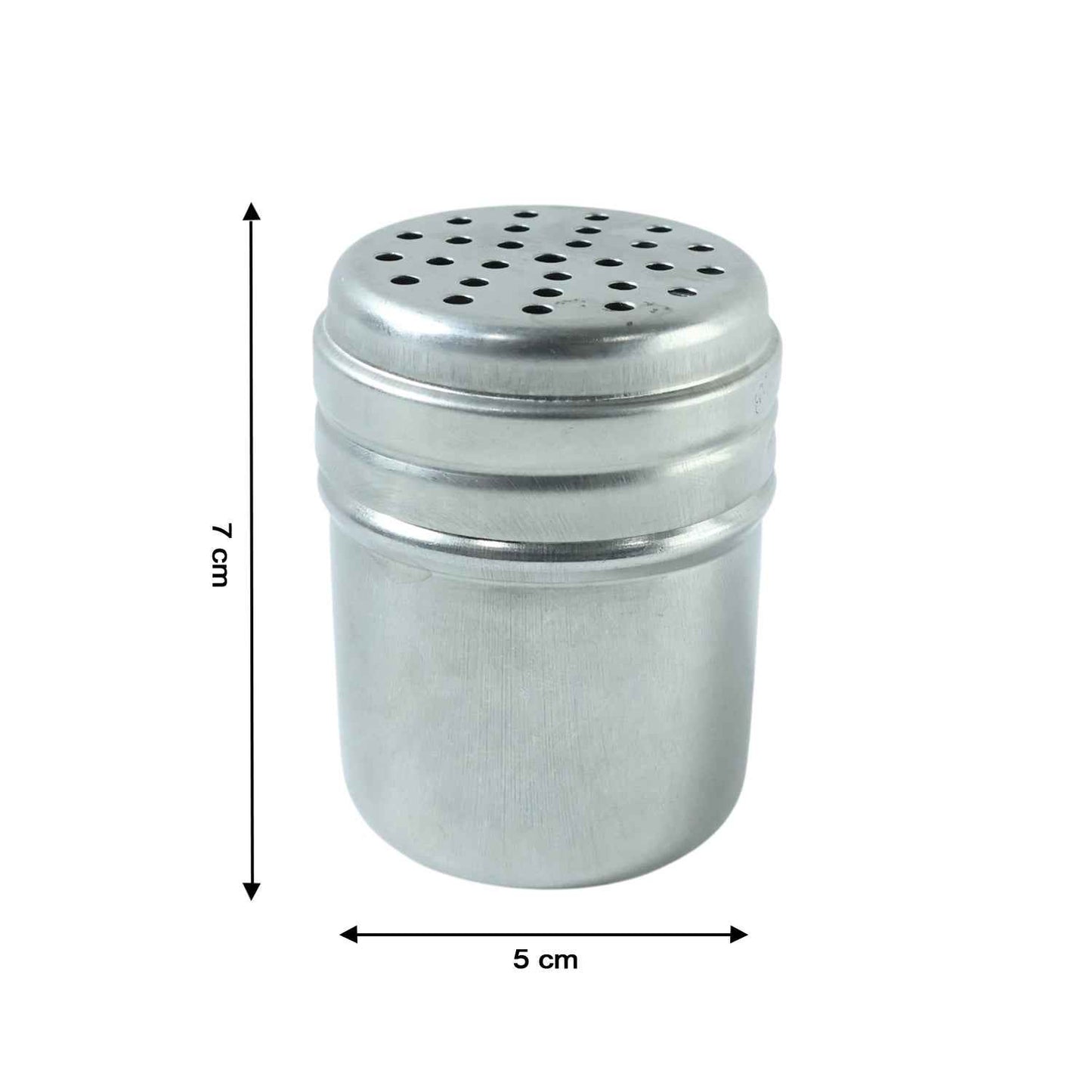 Multipurpose Stainless-steel Spice Shaker Container (1 Pc)