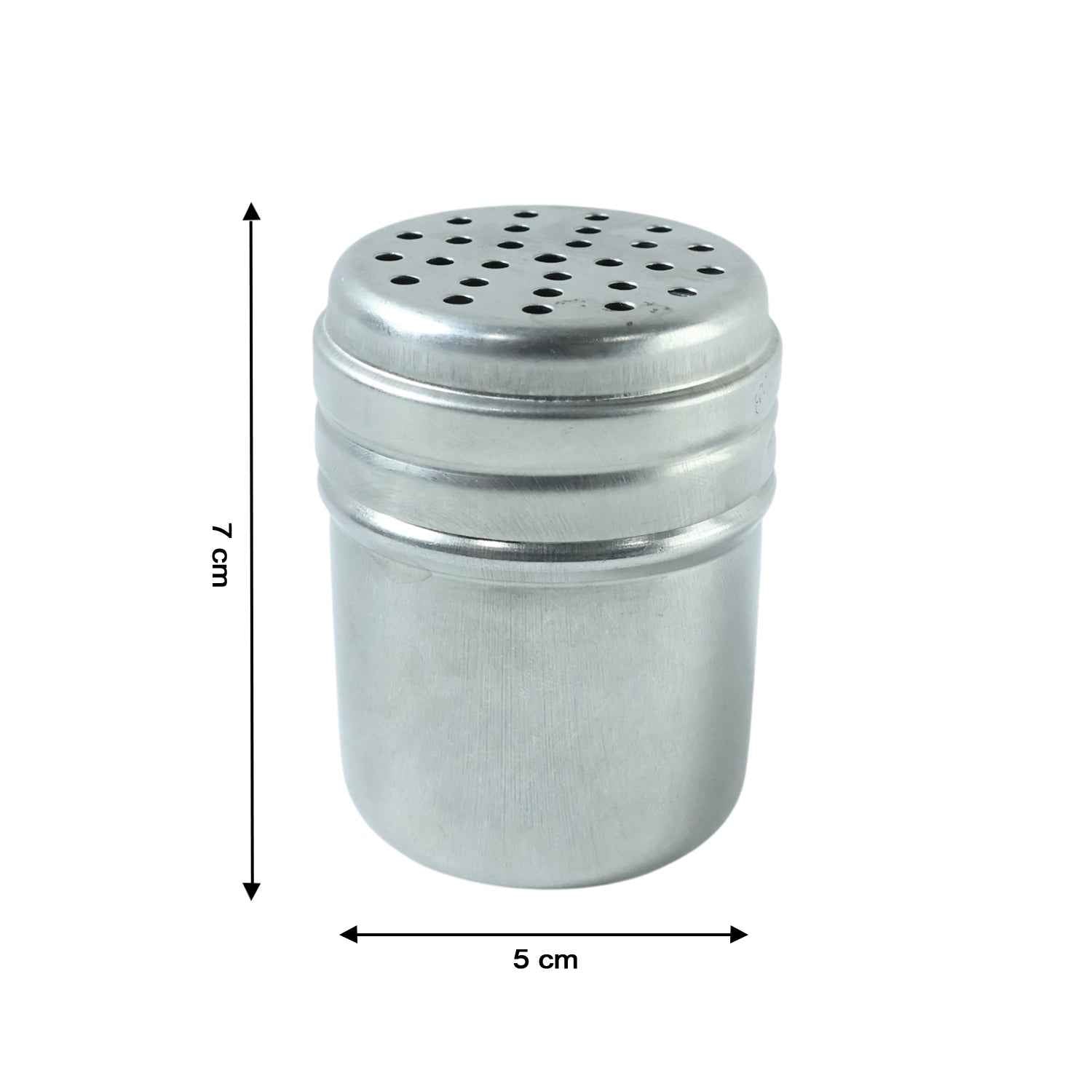 Multipurpose Stainless-steel Spice Shaker Container (1 Pc)