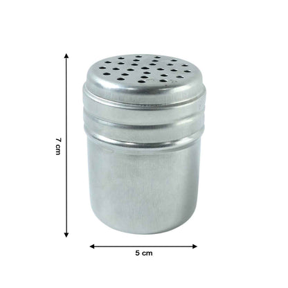 Multipurpose Stainless-steel Spice Shaker Container (1 Pc)