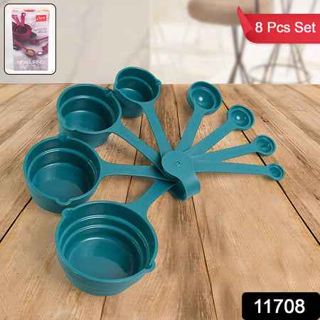 Apex 8 Piece Measuring Spoons And Cups Set - BeSh Deals®