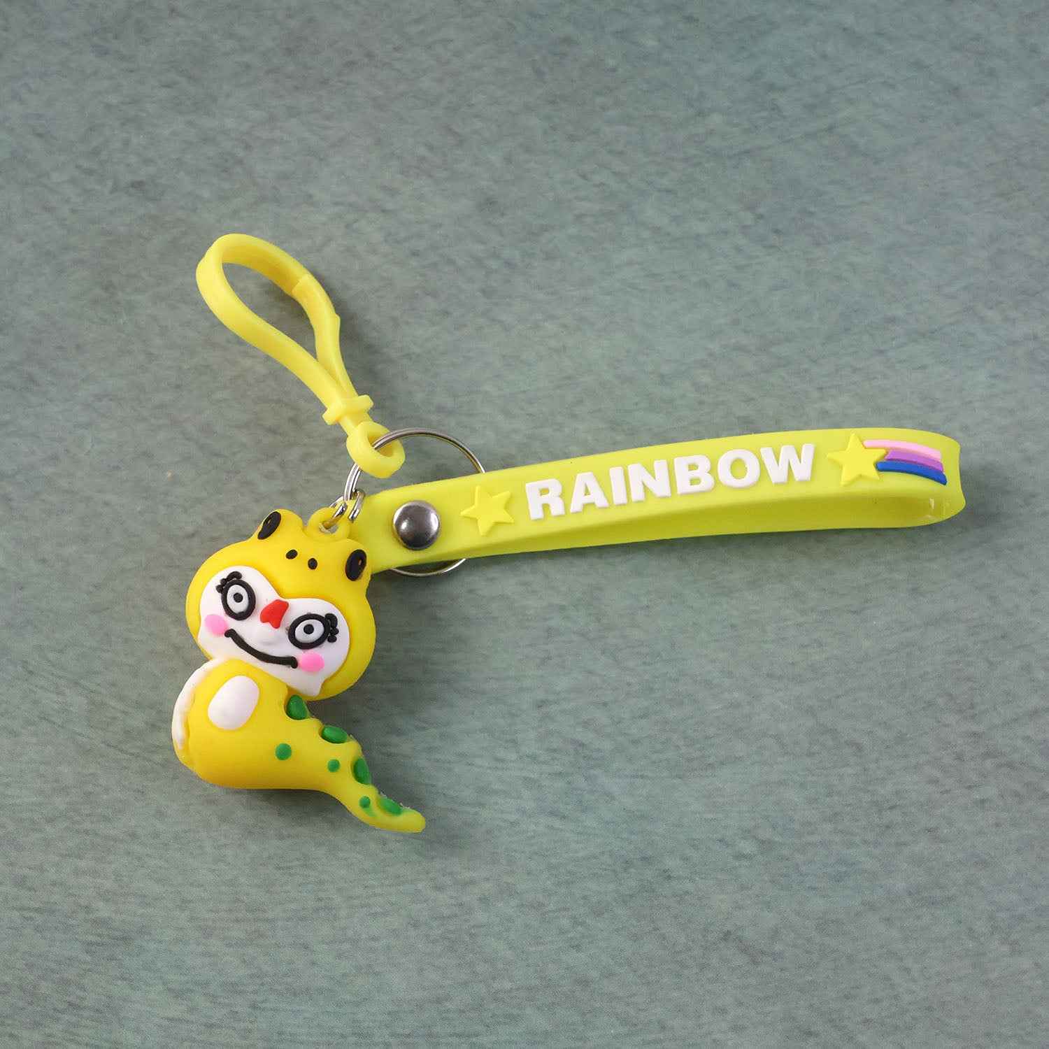 Cute Cartoon Dinosaur Keychain (1 Pc)