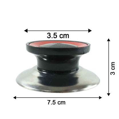 Transparent Heat-resistant Glass Cooking Lid (1 Pc)