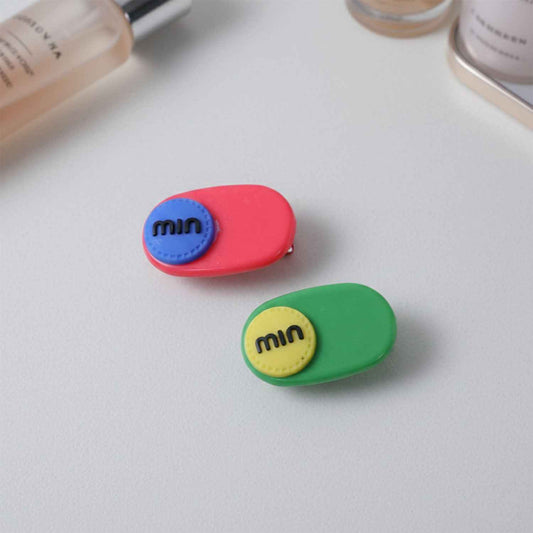Decorative Hair Clip Set (4 Pc)