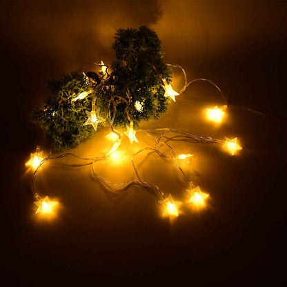 Usb Powered 20 Led Decorative Star String Fairy Lights