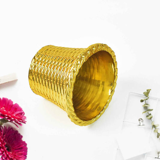 Plastic Flower Valencia (Pot) Home And Outdoor (1 Pc)