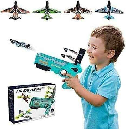 Airplane Launcher Toy Gun with Foam Glider - Best Deals at BeSh Deals®