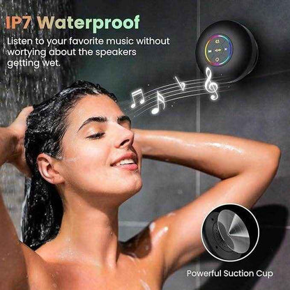 Large Suction Cup Waterproof Bluetooth Speaker - Best Deals at BeSh Deals®