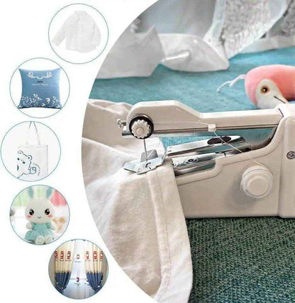 Stitch Handheld Cordless Portable White Sewing Machine - Best Deals at BeSh Deals®