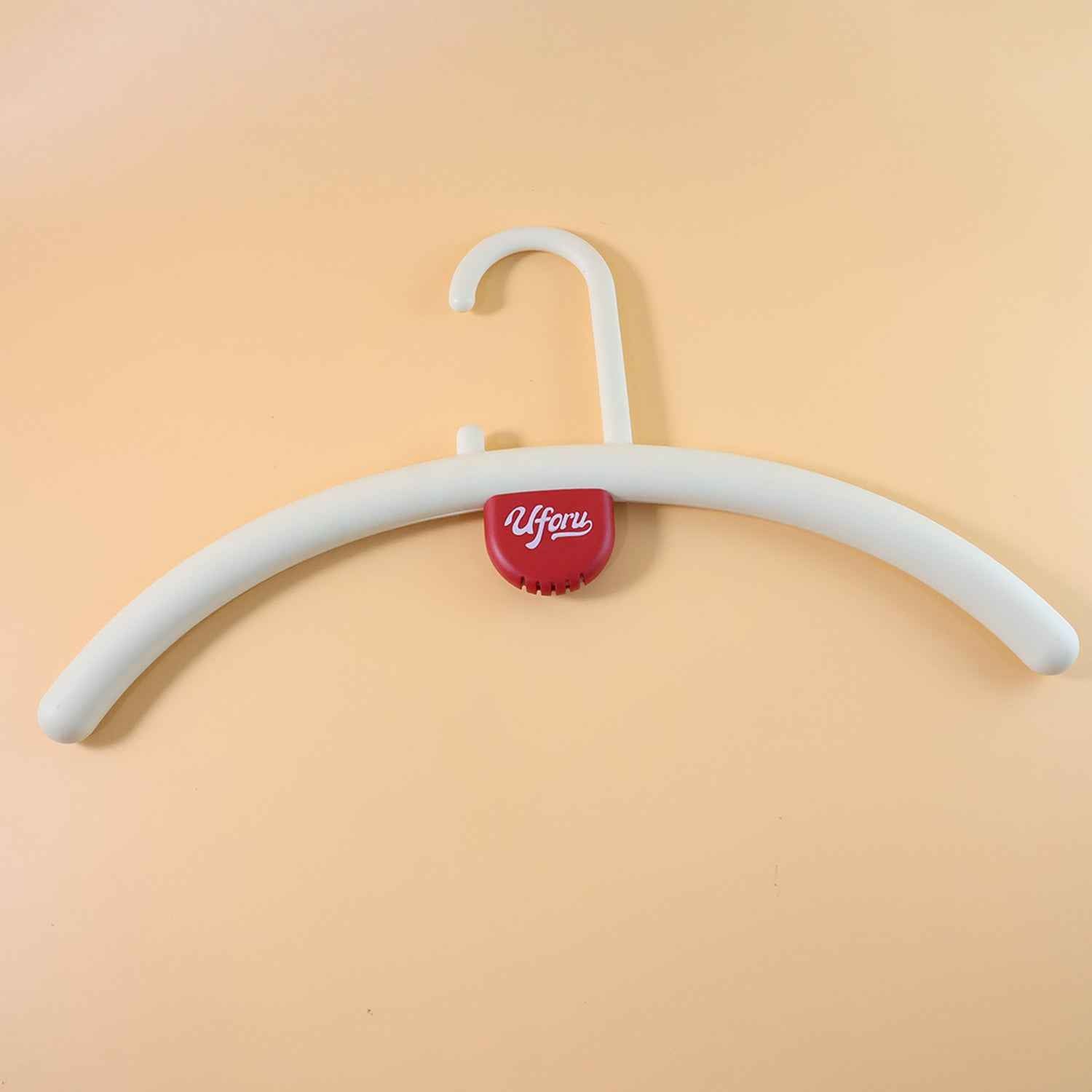 Multipurpose Anti-slip Plastic Clothes Hanger With Fragrance Holder (1 Pc)