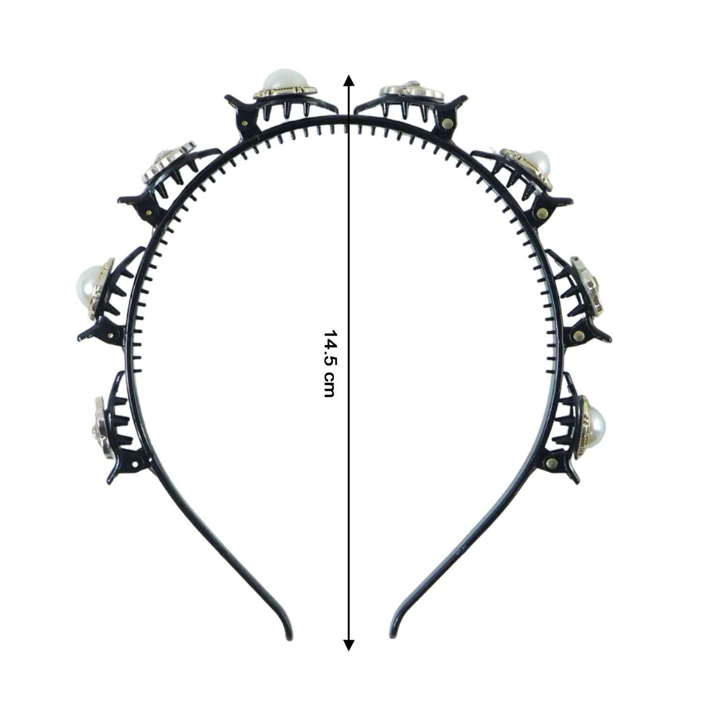 Stylish Fancy Pearl Design Hair Headband (1 Pc)