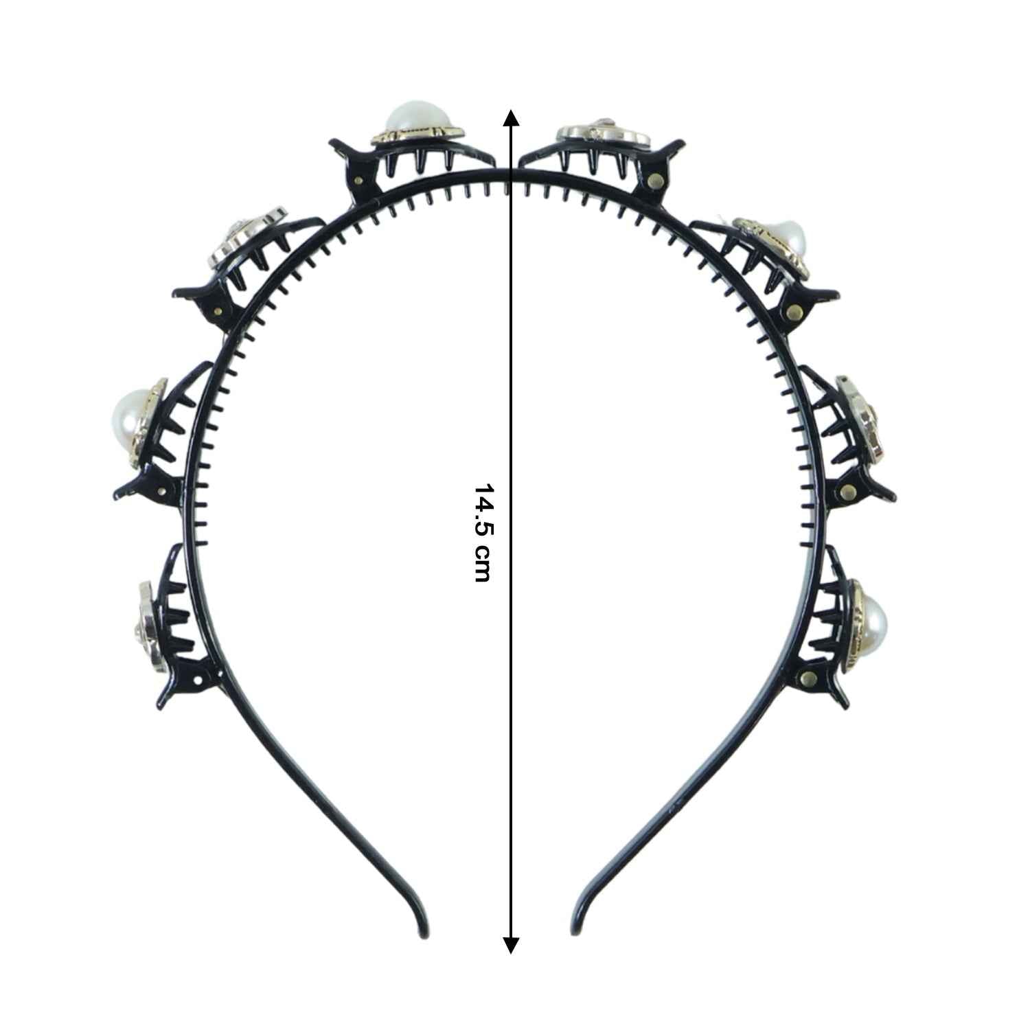 Stylish Fancy Pearl Design Hair Headband (1 Pc)