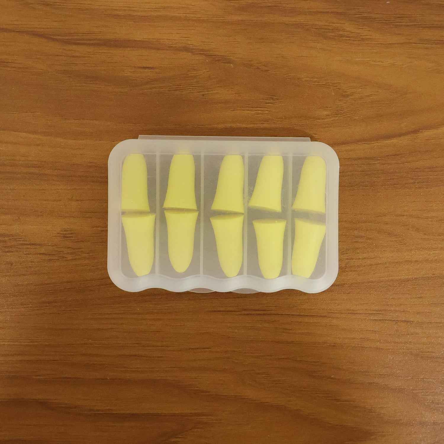 Soft Reusable Foam Ear Plugs With Storage Case (5 Pair)