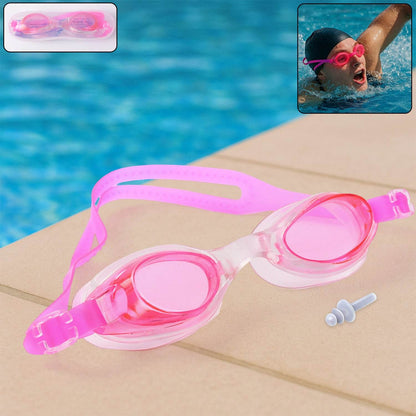 0399a Swimming Goggles With Adjustable Clear Vision Anti-fog Waterproof Swimming Goggles - Best Deals at BeSh Deals®