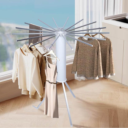 Foldable Rotary Clothes Drying Rack Stand (1 Pc) - Best Deals at BeSh Deals®