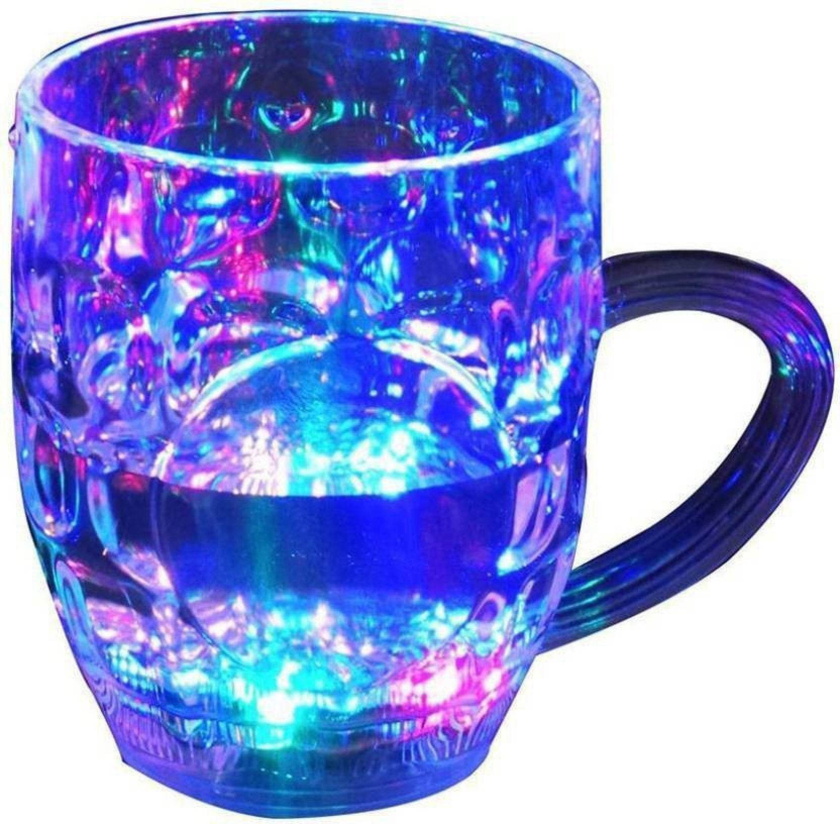 619 Led Glass Cup (Rainbow Color) - Best Deals at BeSh Deals®