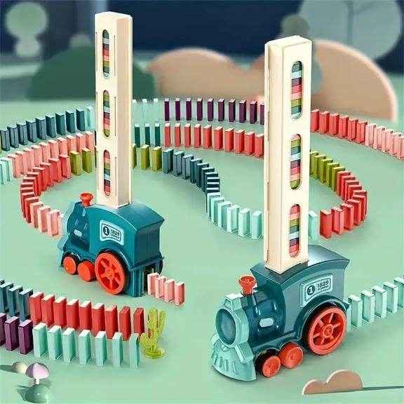 Train Toy Domino Set for Kids ? BPA-Free Plastic with Sound Effects� - Best Deals at BeSh Deals®