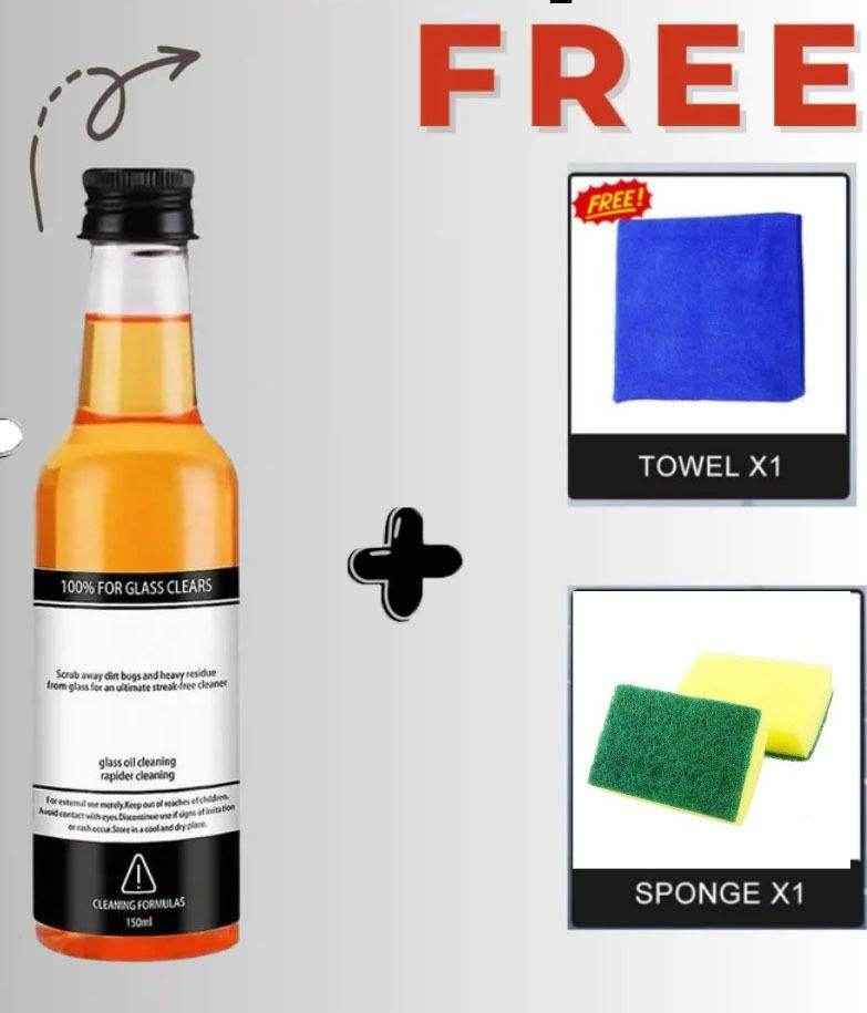 Glass Cleaning Agent Powerful Stain Remover 100ml - Best Deals at BeSh Deals®