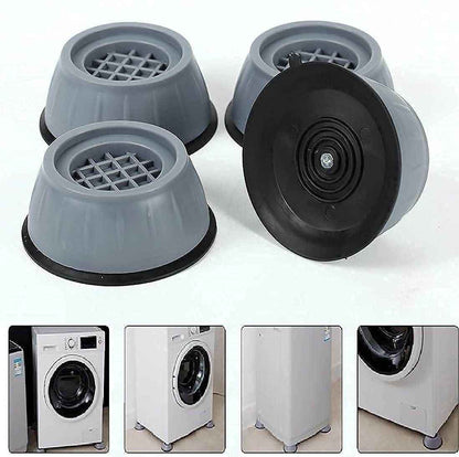 Anti Vibration Pad-Anti-vibration Pads For Washing Machine - 4 Pcs Shock Proof Feet For Washer ? Dryer, Great For Home, Laundry Room, Kitchen, Washer, Dryer, Table, Chair, Sofa, Bed (4 Units) - Best Deals at BeSh Deals®
