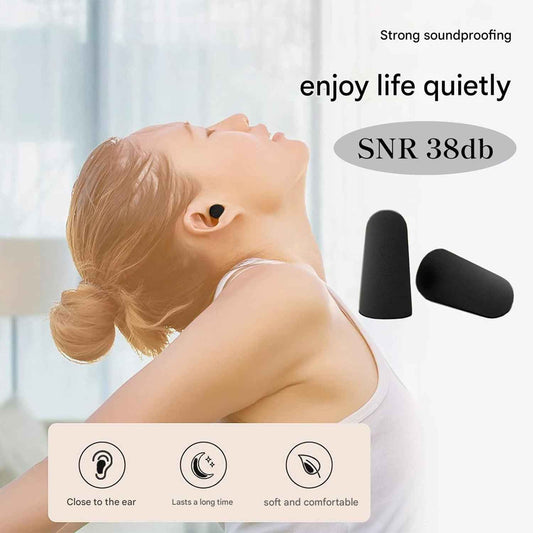 Soft Noise Reduction Ear Plugs (1  Pair)