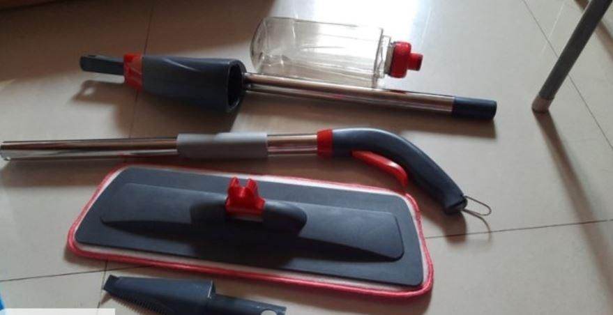 Spray Mop - 360 Degree Handle Wet & Dry Microfiber Floor Spray Mop - Best Deals at BeSh Deals®