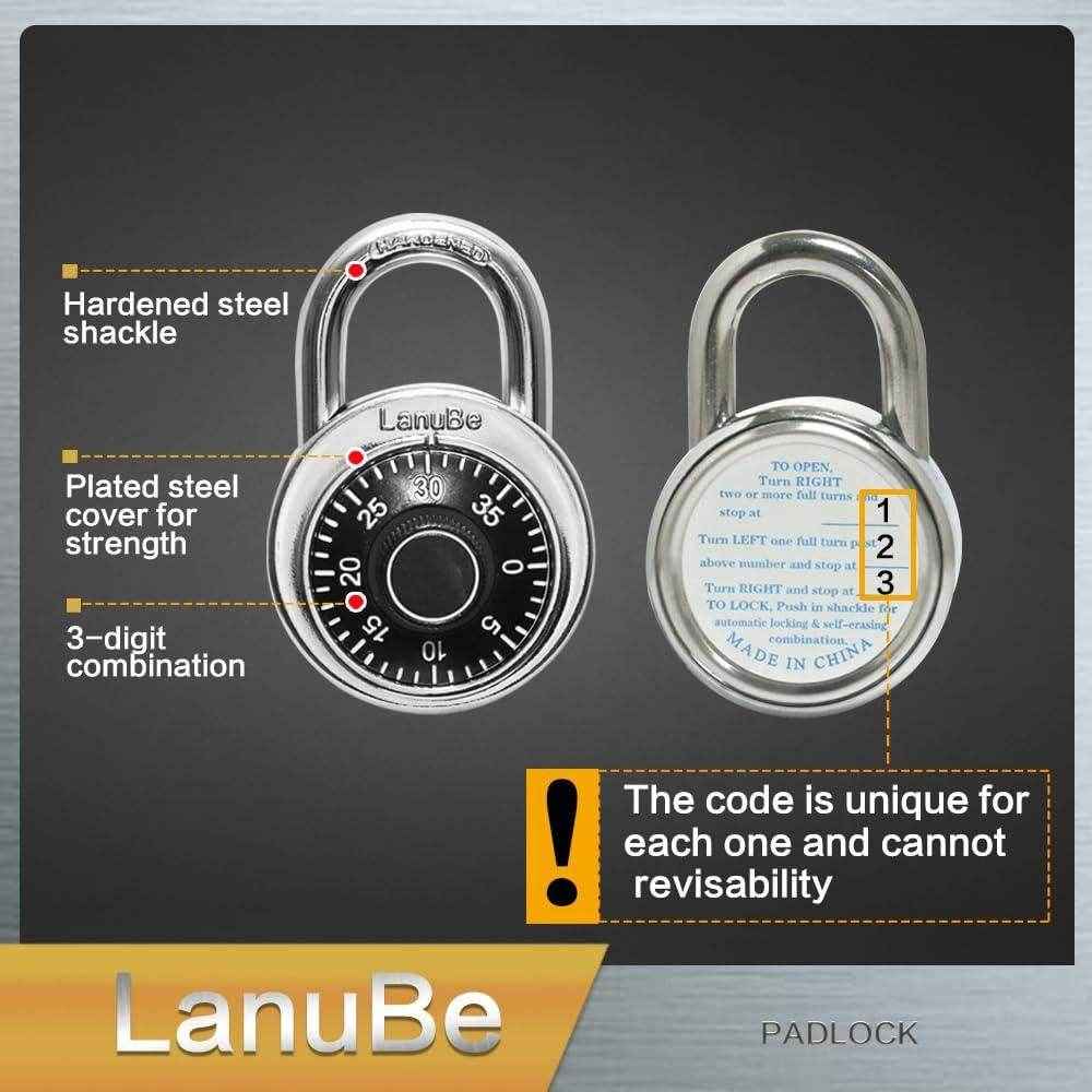 Standard Dial Combination Lock - Best Deals at BeSh Deals®