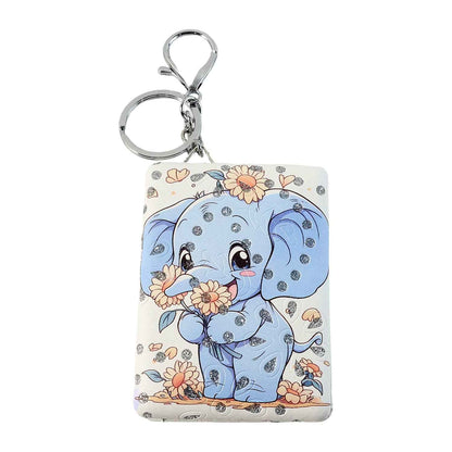 Foldable Mirror Keychain  (1 Pc)
