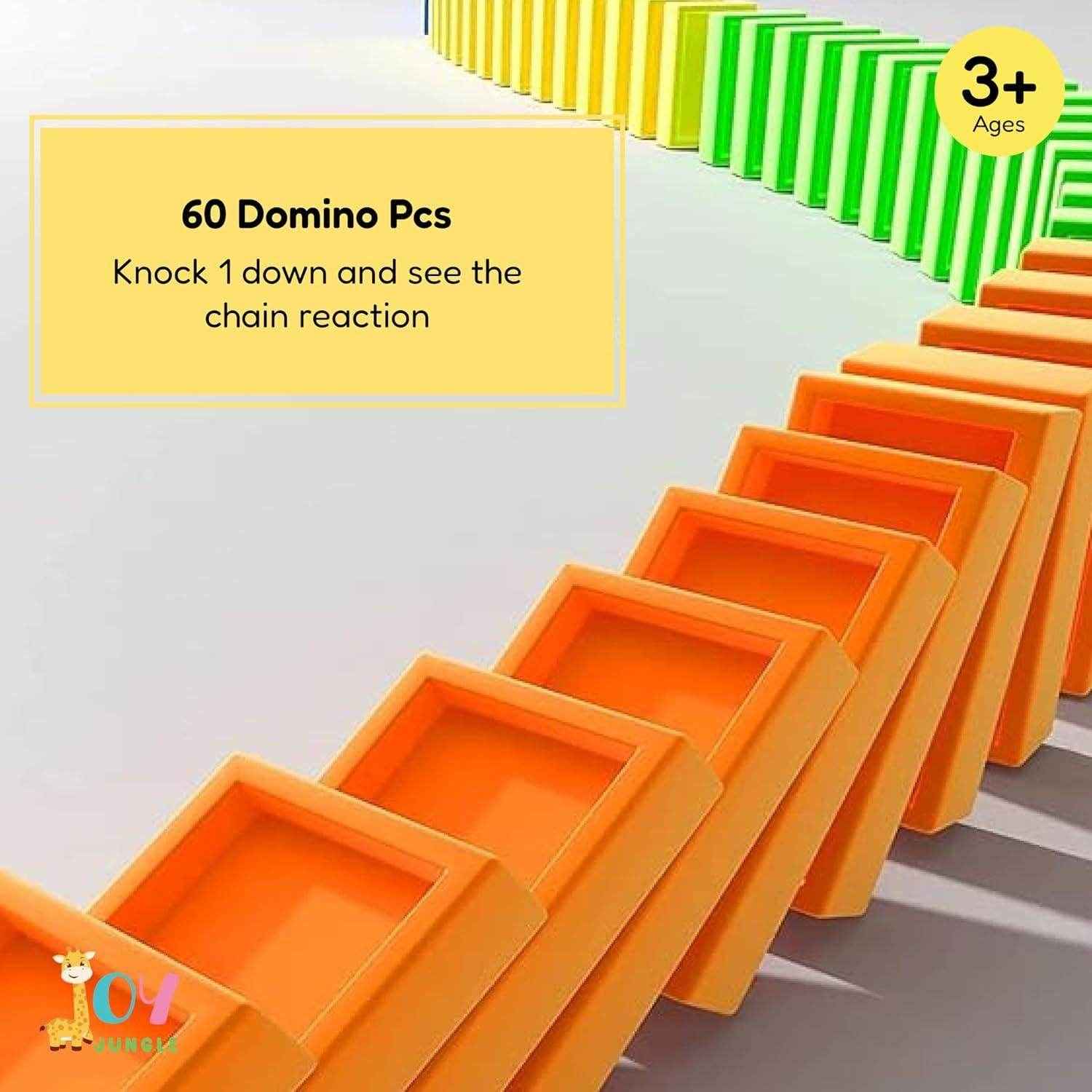 Train Toy Domino Set for Kids ? BPA-Free Plastic with Sound Effects� - Best Deals at BeSh Deals®