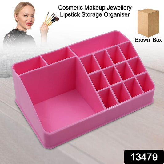 Makeup Organiser Cosmetic Makeup Lipstick Storage Box With Drawer Plastic Case Holder Skin Care Products (1 Pc) - Best Deals at BeSh Deals®