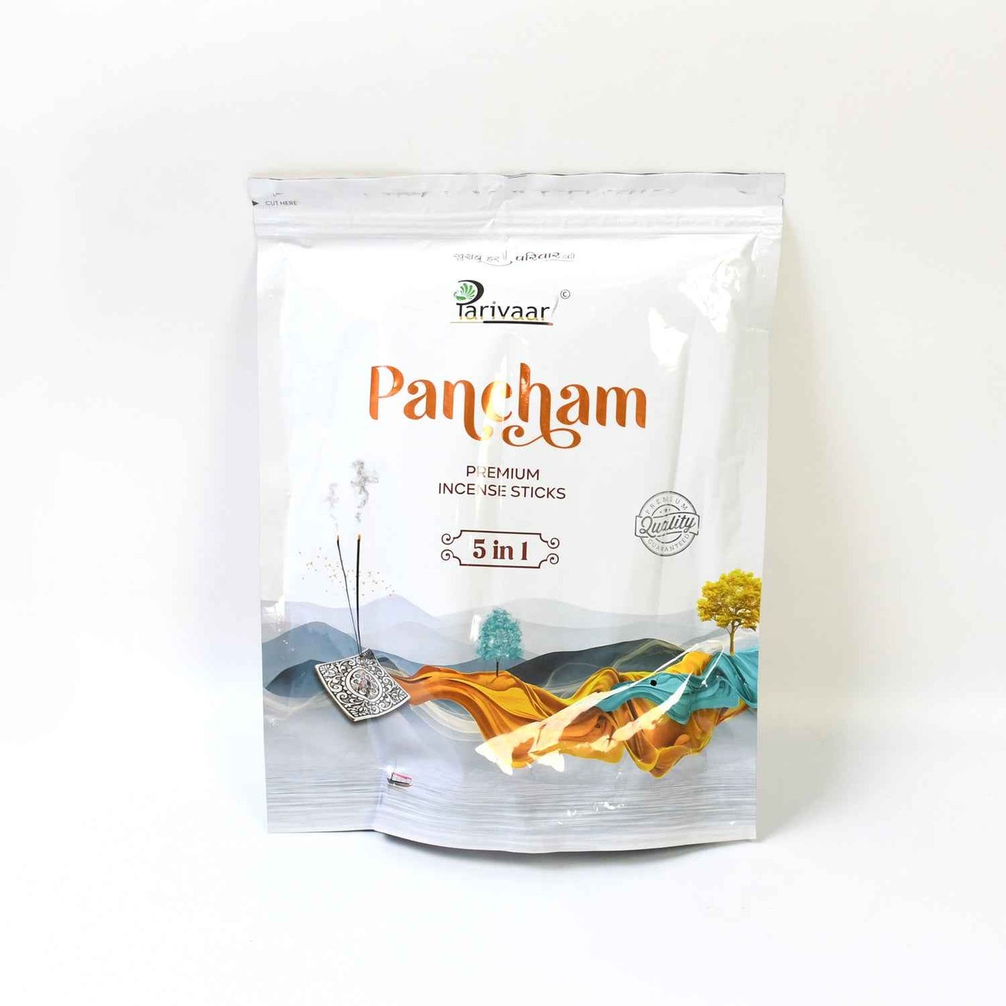 5in1 Pancham Premium Agarbatti  Incense Sticks (450 Gm)