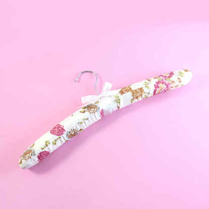 Premium Padded Floral Clothes Hanger (1 Pc)