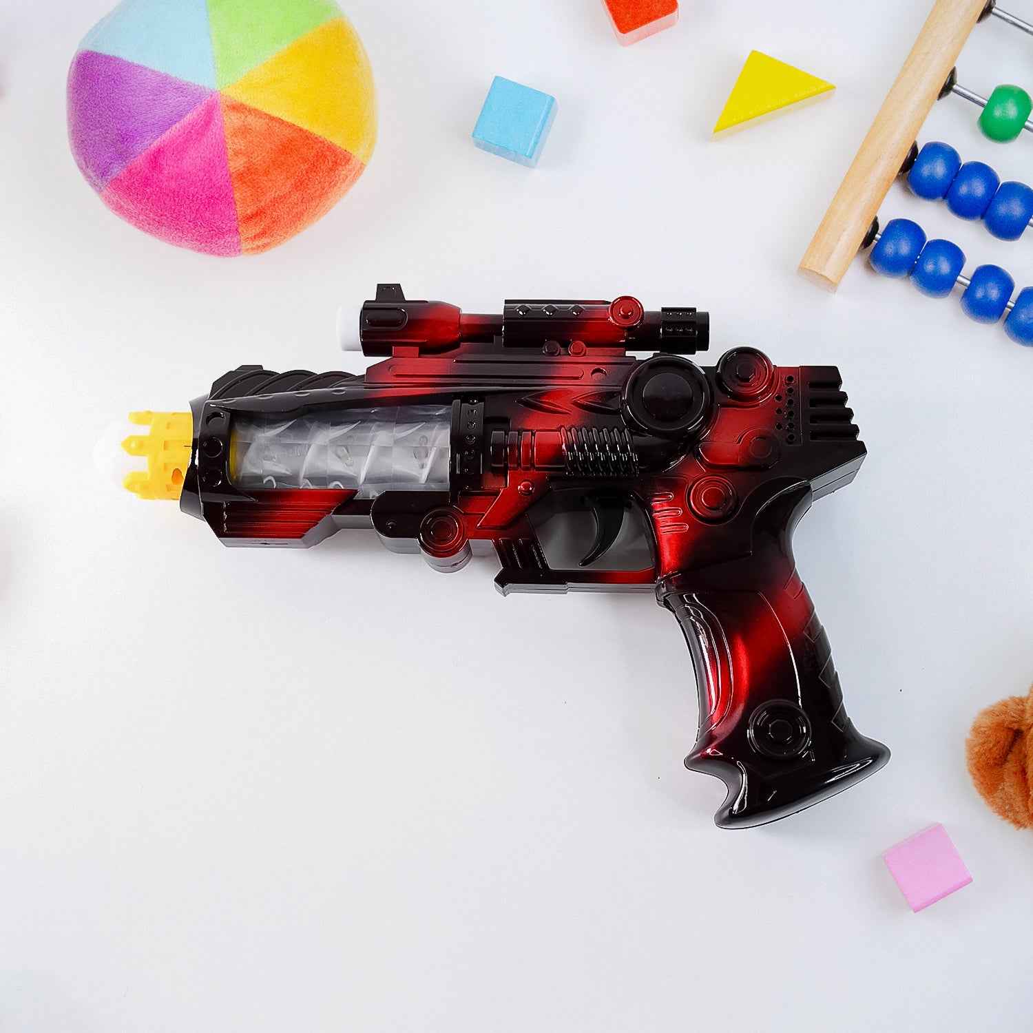 Ttg Led Flashing Sound Laser Toy Gun  Battery Operated Space Gun With Lights  Music