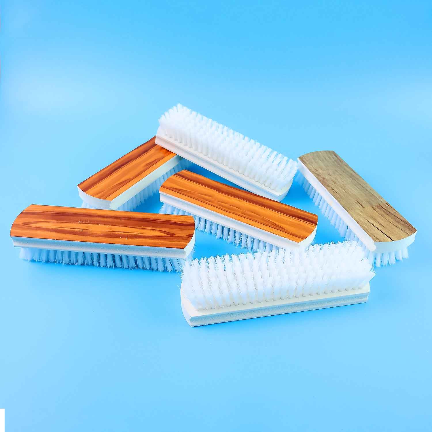 Veepee 6-piece Washing And Cleaning Scrub Brush Set  (Multi-color Bristles)