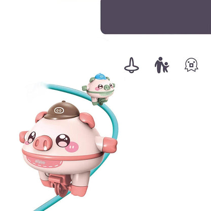 Tightrope Walking Tumbler Pig Walking Tightrope for Children - Best Deals at BeSh Deals®