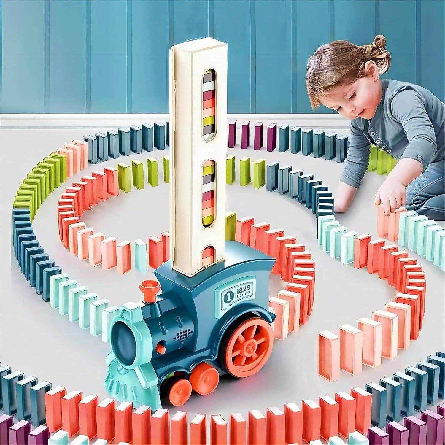Train Toy Domino Set for Kids ? BPA-Free Plastic with Sound Effects� - Best Deals at BeSh Deals®
