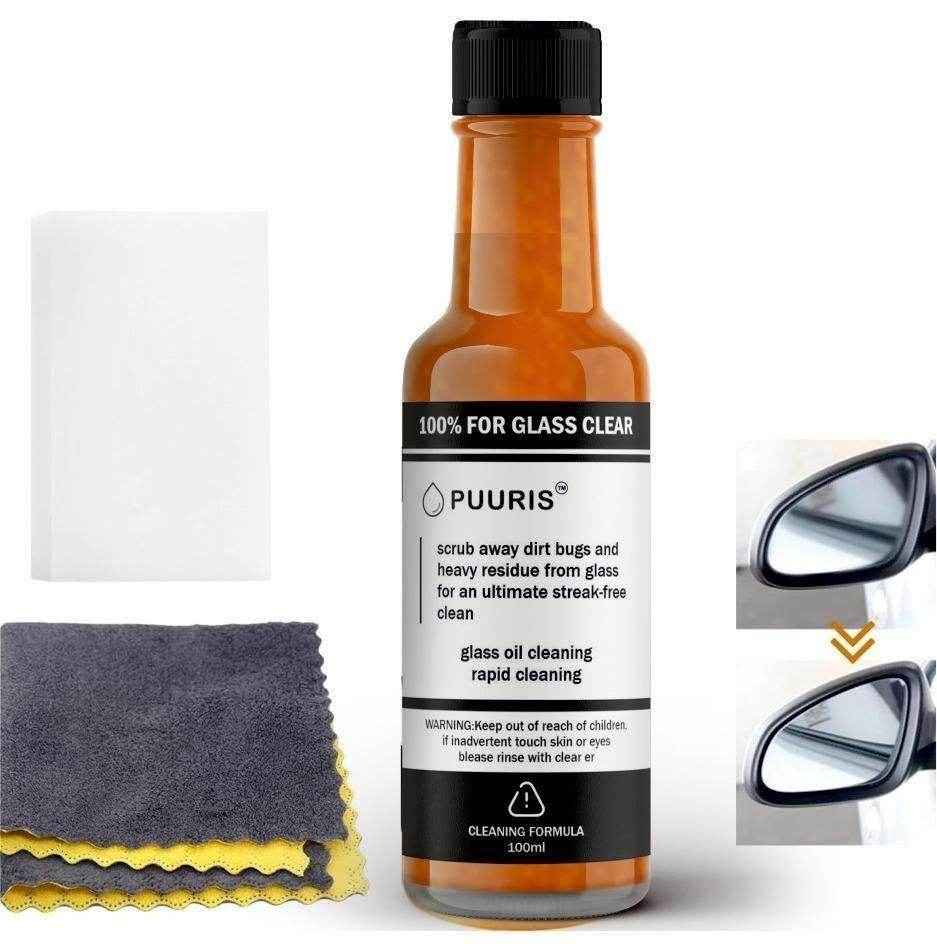 Glass Cleaning Agent Powerful Stain Remover 100ml - Best Deals at BeSh Deals®