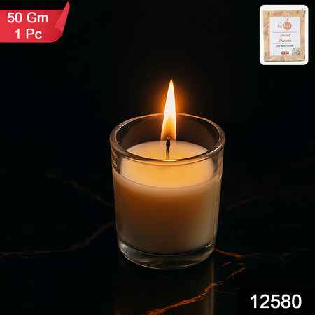 Inlief Scented Votive Jar Candle In Glass  Sweet Dreams Soy Blend Candle (50 Gm)