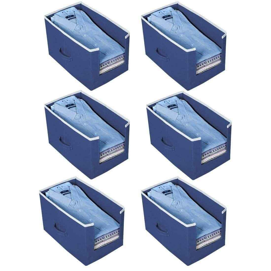 Closet Organizer-Foldable Shirts and Clothing Organizer Stackers Pack of 6 - Best Deals at BeSh Deals®