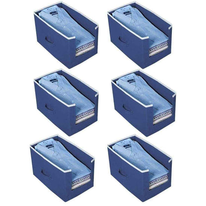 Closet Organizer-Foldable Shirts and Clothing Organizer Stackers Pack of 6 - Best Deals at BeSh Deals®