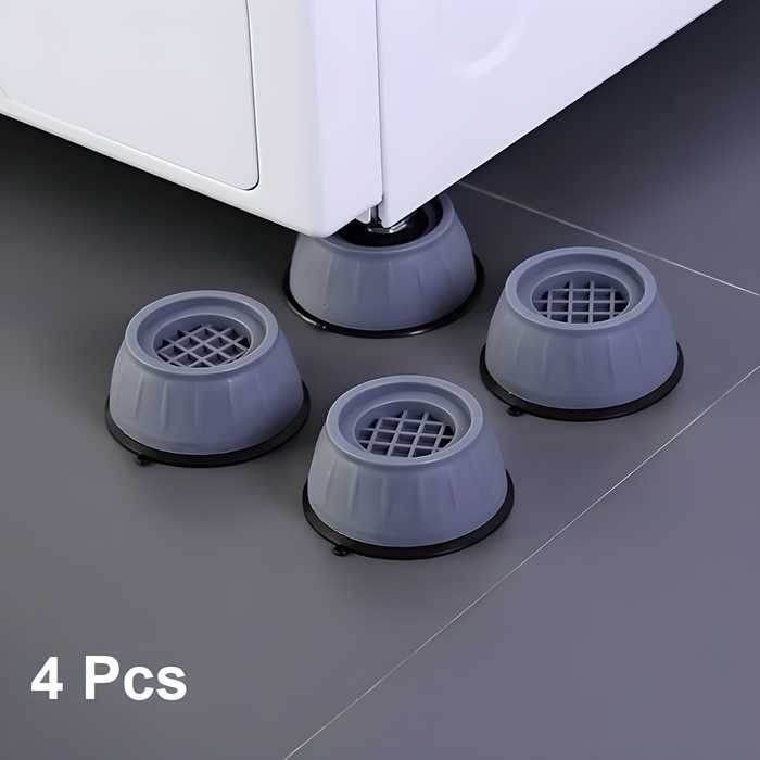 Anti Vibration Pad-Anti-vibration Pads For Washing Machine - 4 Pcs Shock Proof Feet For Washer ? Dryer, Great For Home, Laundry Room, Kitchen, Washer, Dryer, Table, Chair, Sofa, Bed (4 Units) - Best Deals at BeSh Deals®