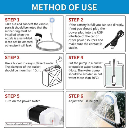 Portable Camping Shower - Best Deals at BeSh Deals®