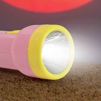 2-in-1 Rechargeable Small Handy Led Torchlight For Home Outdoor Tracking (1 Pc)